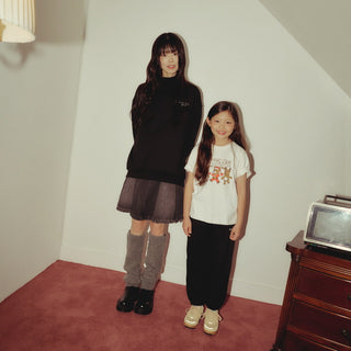 KIDS AC BEAR FRIEND X-MAS SHORT SLEEVE T-SHIRT WHITE