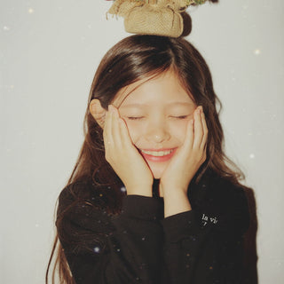 KIDS AC BEAR TREE SWEATSHIRT BLACK