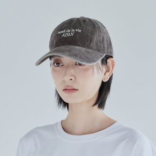 ADLV BASIC LOGO SEASON3 BALL CAP BROWN