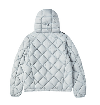 LIGHTWEIGHT QUILTED DUCK DOWN JACKET SKY BLUE
