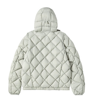 LIGHTWEIGHT QUILTED DUCK DOWN JACKET LIGHT GRAY