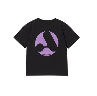 KIDS A SYMBOL CIRCLE SHORT SLEEVE T-SHIRT BLACK