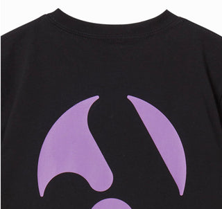 KIDS A SYMBOL CIRCLE SHORT SLEEVE T-SHIRT BLACK