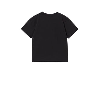 KIDS STAR DOUGHNUT SHORT SLEEVE T-SHIRT BLACK