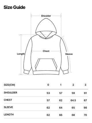 BEAR DOLL HUG BROWN LINE FRIENDS HOODIE BLACK