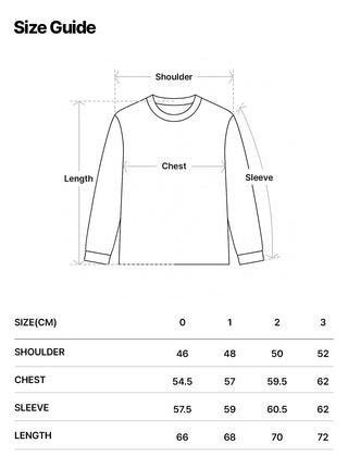 STRIPE PAINT LONG SLEEVE T-SHIRT BEIGE