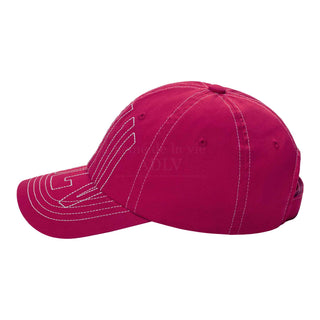 ADLV FRONT STITCH BALL CAP PINK