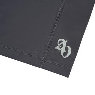 SYMBOL LOGO BIKER SHORTS CHARCOAL