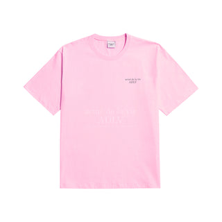 ADLV BASIC SHORT SLEEVE T-SHIRT 2 R PINK