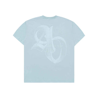 HALF TONE SYMBOL PRINTING SHORT SLEEVE T-SHIRT DARK MINT