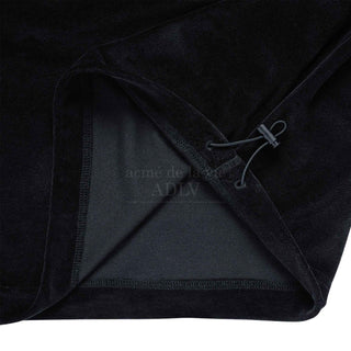 SYMBOL NEEDLEWORK VELOUR LONG SLEEVE BLACK