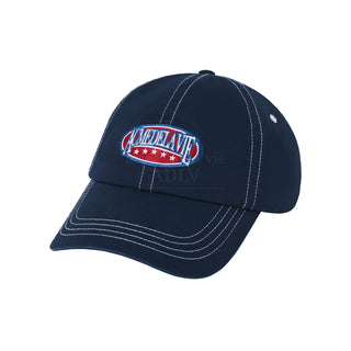 VINTAGE AE LOGO STITCH BALL CAP NAVY