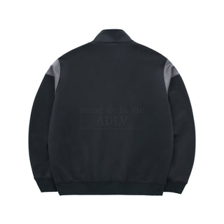 SYMBOL LOGO TRACK JACKET BLACK