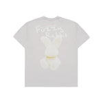 Load image into Gallery viewer, DOODLE FUZZY RABBIT SHORT SLEEVE T-SHIRT GREY
