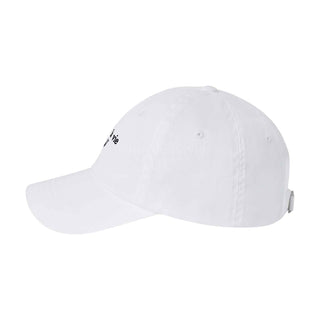 BASIC SMALL LOGO BALL CAP WHITE