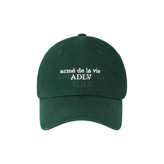 BASIC SMALL LOGO BALL CAP GREEN