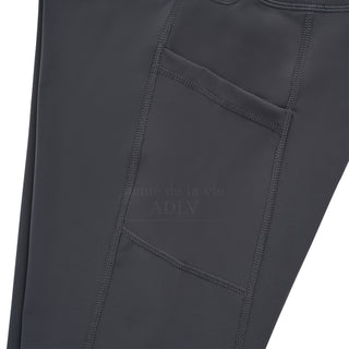 SYMBOL LOGO BIKER SHORTS CHARCOAL