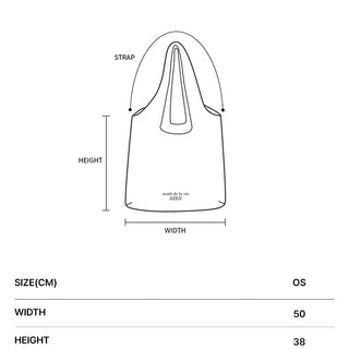 GO POINT VEGAN LEATHER SHOPPER BAG BLACK