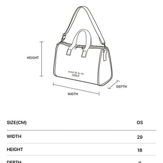 WAPPEN POINT TARPULIN SQUARE BAG BLACK