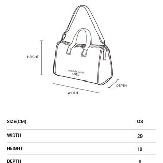 WAPPEN POINT TARPULIN SQUARE BAG WHITE
