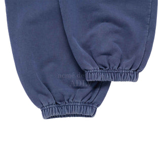 BASIC LOGO PIGMENT WASHING PANTS NAVY