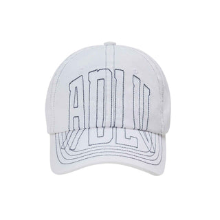 ADLV FRONT STITCH BALL CAP WHITE