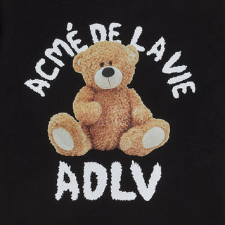 TEDDY BEAR (BEAR DOLL) SHORT SLEEVE T-SHIRT BLACK