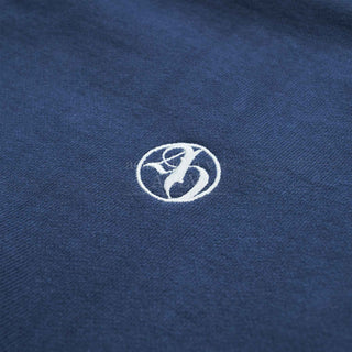 CIRCLE SYMBOL RIVET HOODIE NAVY