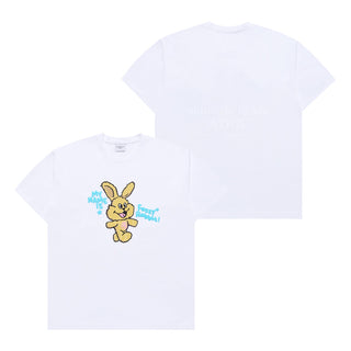 MY NAME IS FUZZY RABBIT SHORT SLEEVE T-SHIRT WHITE