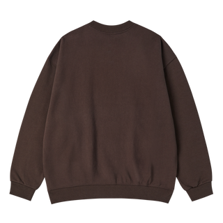 AC BEAR GRADATION SWEATSHIRT DARK BROWN