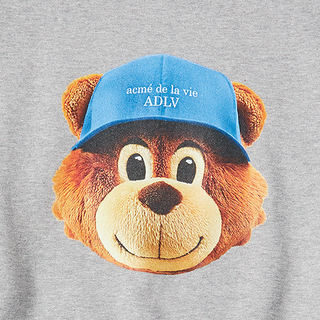 3D AC BEAR FACE SWEATSHIRT MELANGE