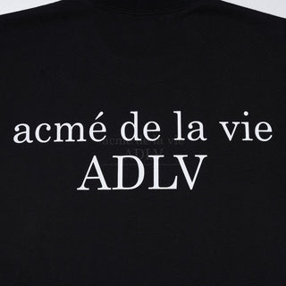 ADLV BABY FACE SHORT SLEEVE T-SHIRT BLACK COLORFUL HANDS