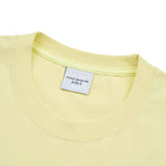 Load image into Gallery viewer, HALFTONE DOT LAYER FUZZY RABBIT SHORT SLEEVE T-SHIRT LIGHT YELLOW
