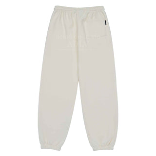 BASIC LOGO RIVET WARM PANTS CREAM