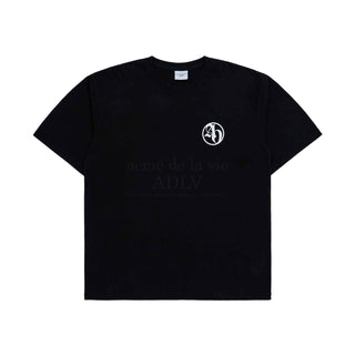 NEW SYMBOL BIO WASHING SHORT SLEEVE T-SHIRT BLACK