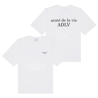 ADLV BASIC SHORT SLEEVE T-SHIRT 2 WHITE