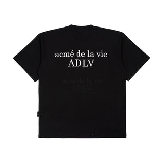 BABY FACE STUDY BOY SHORT SLEEVE T-SHIRT R BLACK