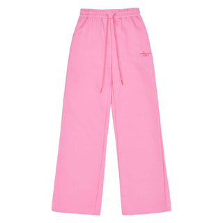 acme de la vie / Sanrio HELLO KITTY LETTERING BOOTS CUT PANTS PINK