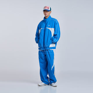 NEW SYMBOL LOGO SET UP PANTS BLUE