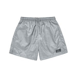Load image into Gallery viewer, ADLV GLOSSY WOVEN SET UP SHORT PANTS GREY
