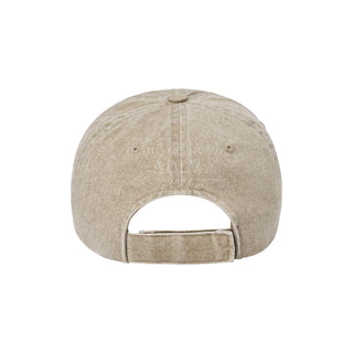 AE LOGO APPLIQUE BALL CAP BEIGE