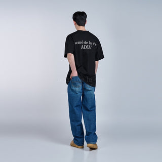 ADLV BASIC SHORT SLEEVE T-SHIRT 2 R BLACK