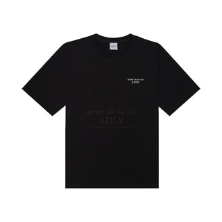 ADLV BASIC SHORT SLEEVE T-SHIRT 2 R BLACK