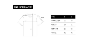 [Duty-free shop exclusive] FUZZY BEAR SHORT SLEEVE T-SHIRT BLACK