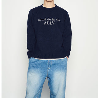 FULL BANDING WASHING DENIM PANTS BLUE