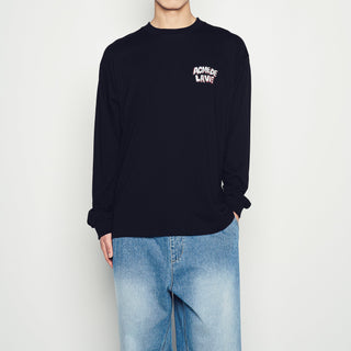 FULL BANDING WASHING DENIM PANTS BLUE