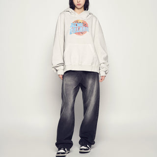 FULL BANDING WASHING DENIM PANTS BLACK