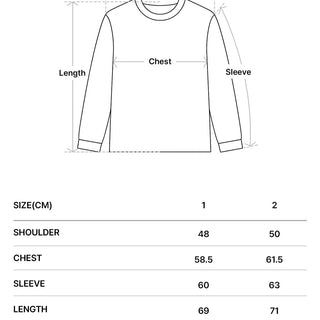 WALKING AC BEAR LONG SLEEVE T-SHIRT BLACK