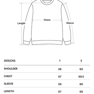 LOVE ADLV SWEATSHIRT BLACK